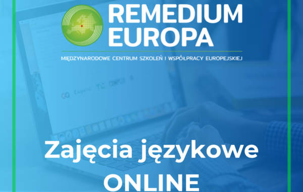 Specjalna oferta – Zajęcia online w Remedium Europa